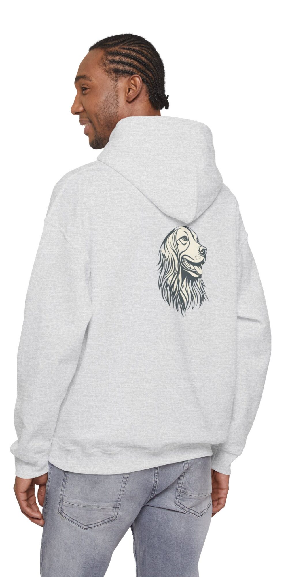 Hoodie — Elegant Golden Retriever Portrait Pullover