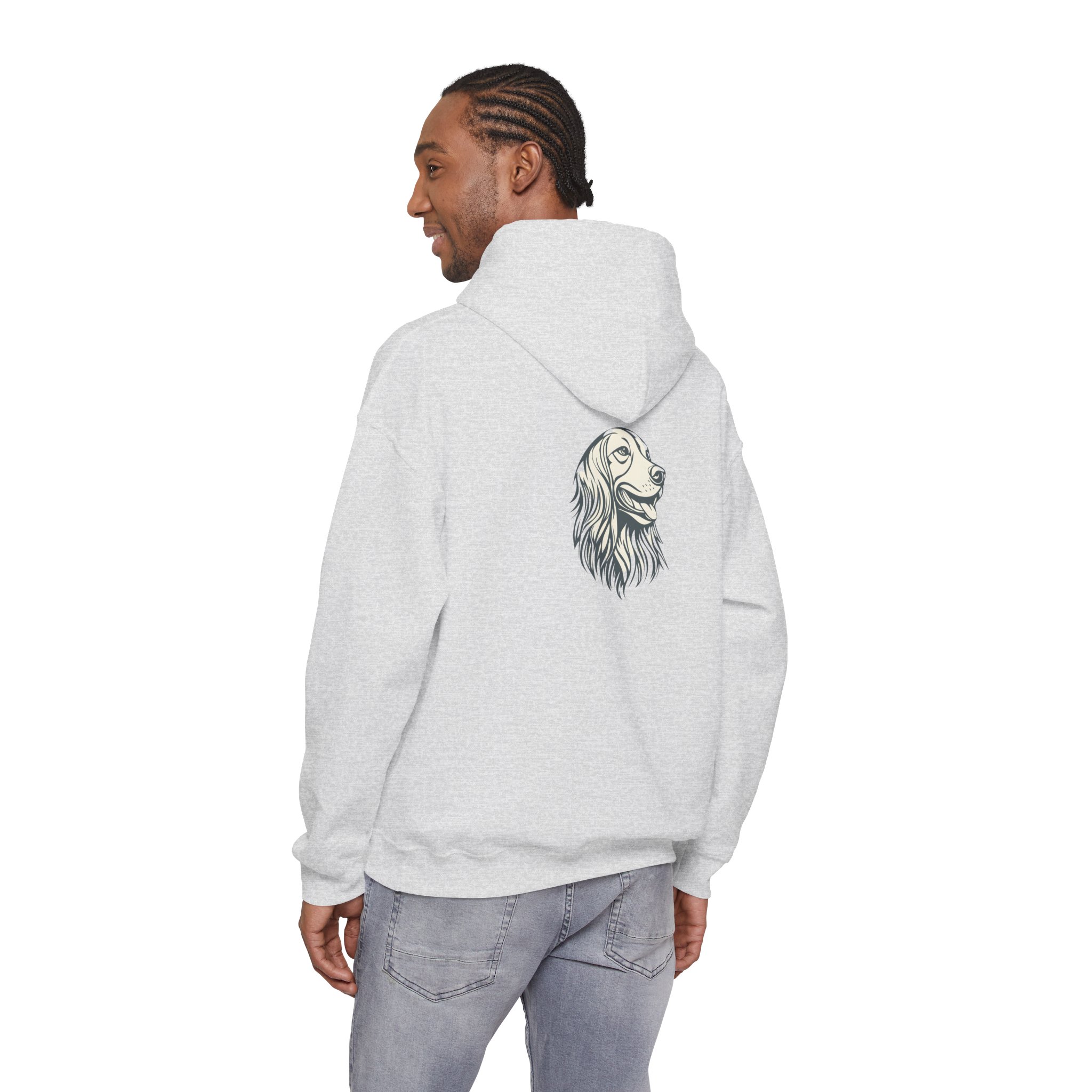 Hoodie — Elegant Golden Retriever Portrait Pullover