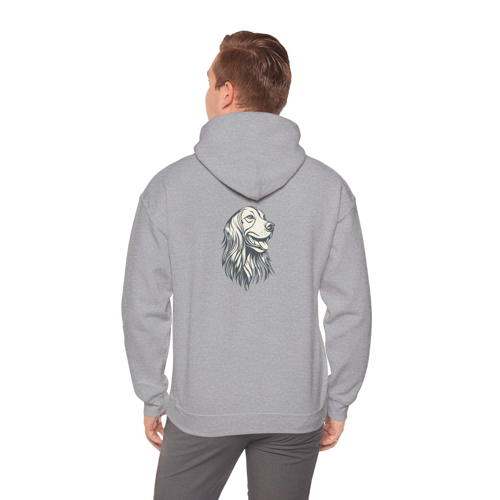 Hoodie — Elegant Golden Retriever Portrait Pullover - Image 7