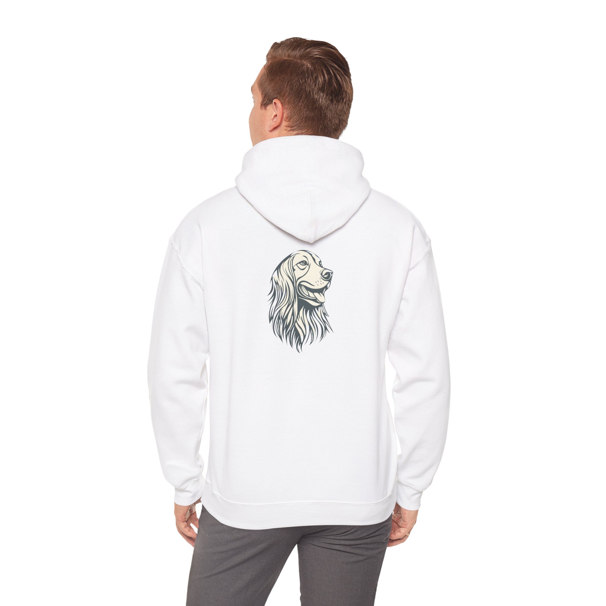 Hoodie — Elegant Golden Retriever Portrait Pullover - Image 11